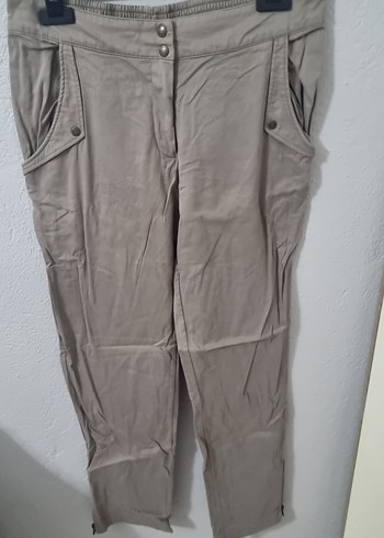 Diğer Bej Rahat Kargo Pantolon