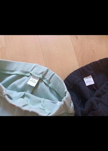 Kız Çocuk Düğmeli Slim Denim Tayt - Görsel 4