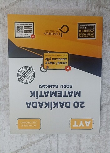DAKİKA AYT MATEMATİK SORU BANKASI 