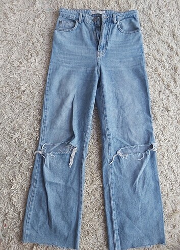 36 Beden Stradivarius long straight jean 