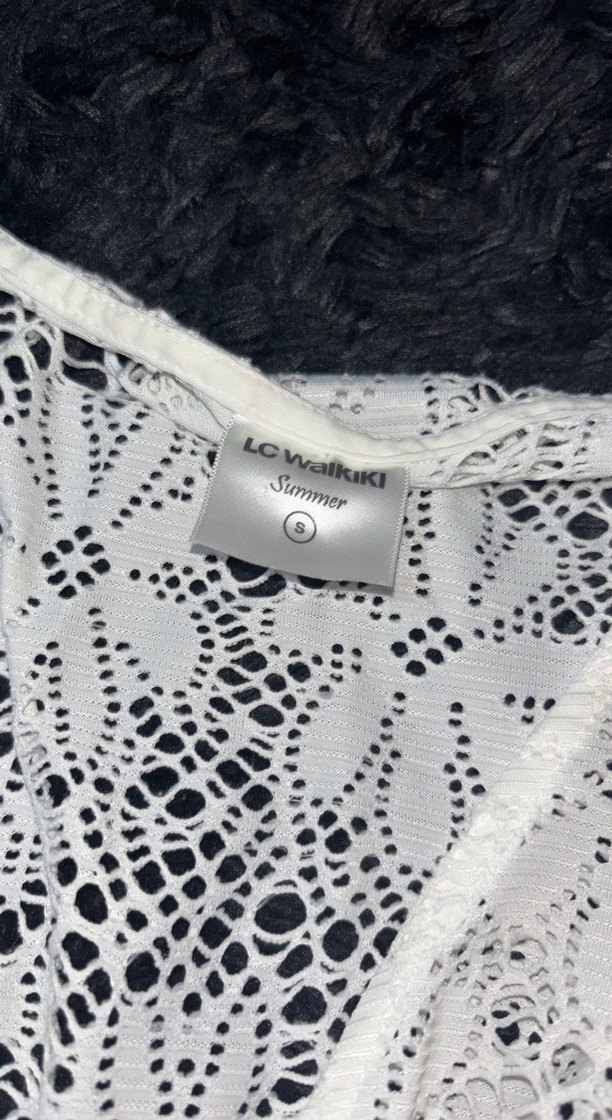 beyaz pareo - Görsel 2