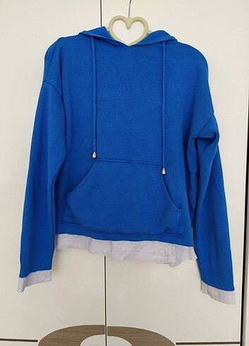 universal Beden Kapüşonlu cepli sweatshirt