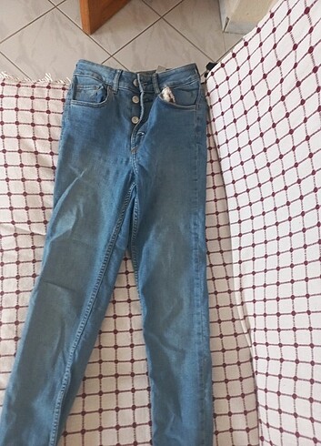 slim skinny h&m kot pantolon jean