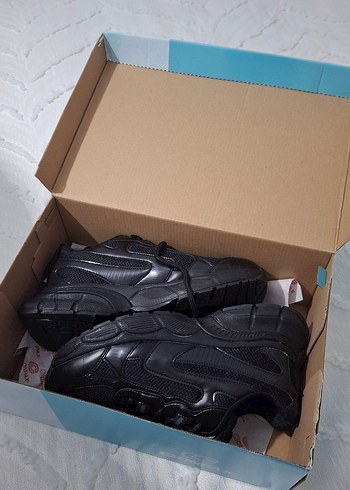 Siyah Kadın Spor Ayakkabı - Görsel 4