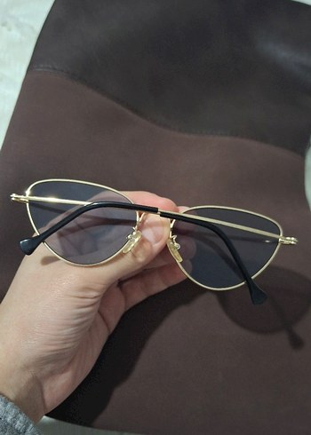 Bej Retro Kadın Gözlüğü - Görsel 2