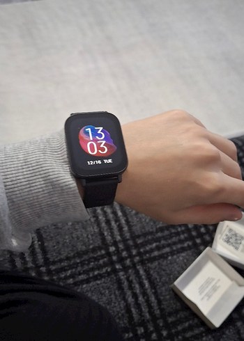 Siyah xiaomi watch 5 akıllı saat - Görsel 2