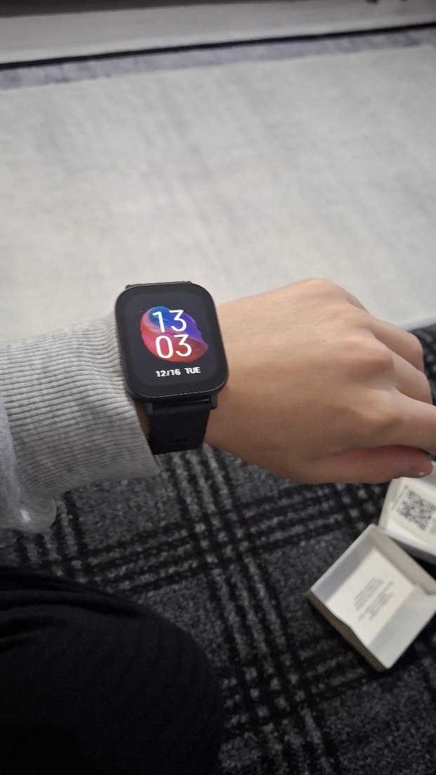 Siyah xiaomi watch 5 akıllı saat - Görsel 2