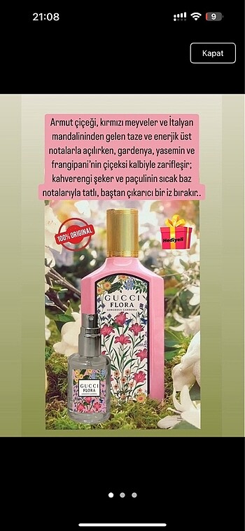 Gucci Flora Gorgeous Gardenia 10 ml