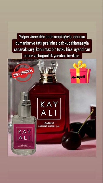 Kayali Lovefest Burning Cherry 10 ml