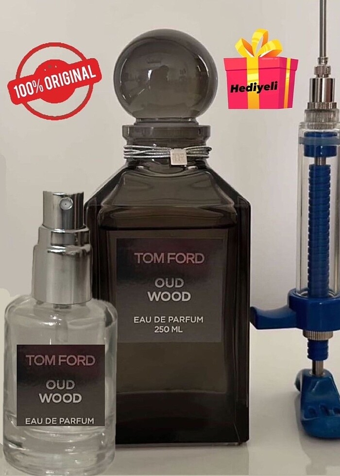Tom Ford Oud Wood 10 ml - Görsel 2