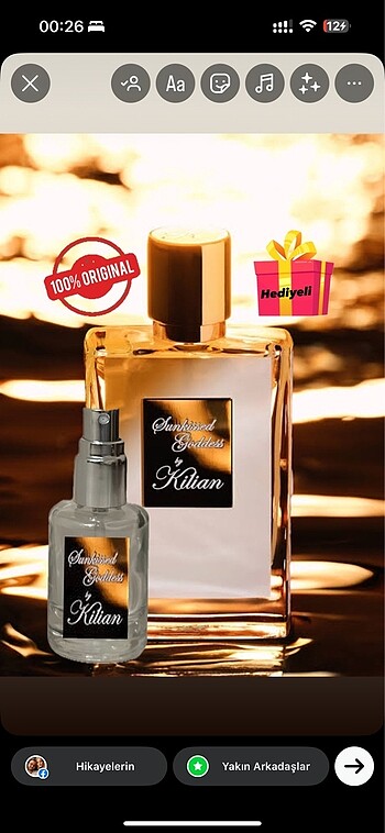 Kilian Sunkissed Goddess 10 ml