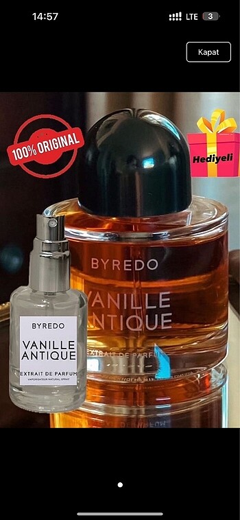 Byredo Vanille Antique 10 ml