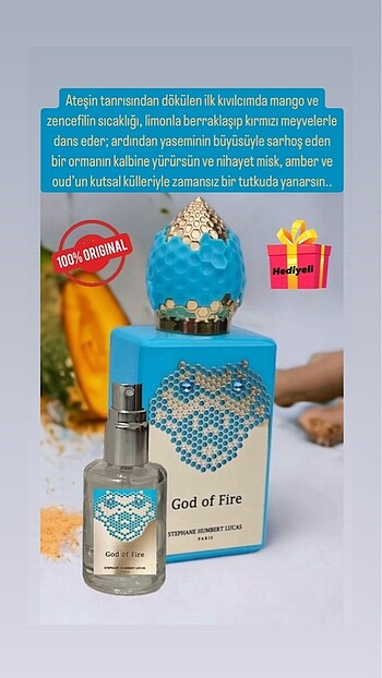 Stephane Humbert Lucas God Of Fire 10 ml