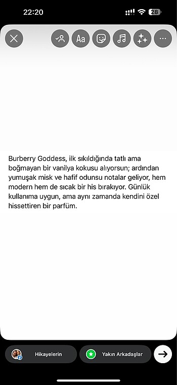 Beden Renk Burberry Goddess