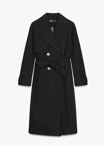 zara su geçirmez trençkot