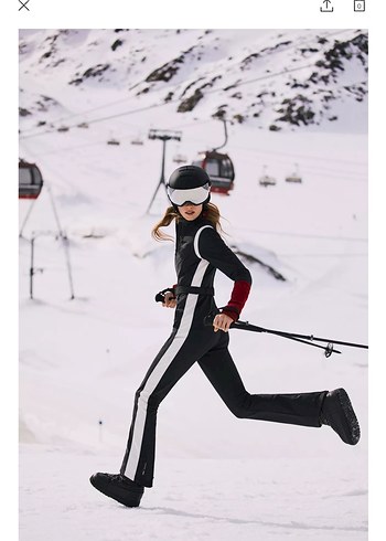 Zara Su Geçirmez Kayak Tulumu