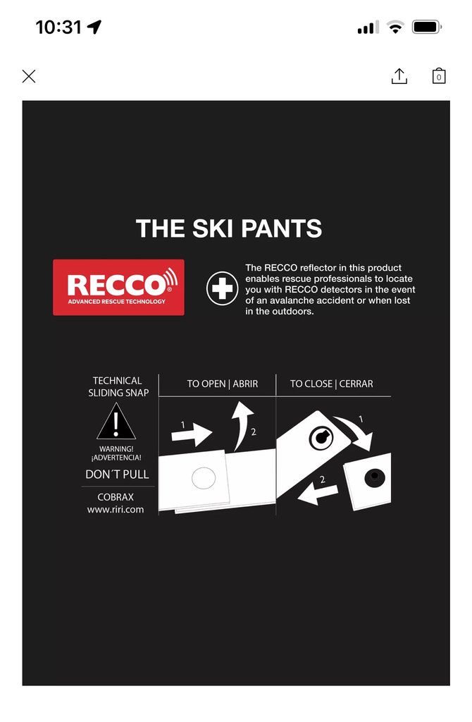 Zara Su Geçirmez Kayak Pantolonu - Görsel 4