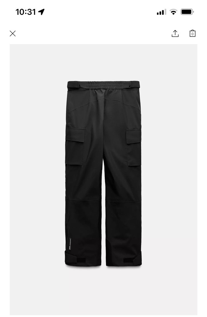 Zara Su Geçirmez Kayak Pantolonu - Görsel 3