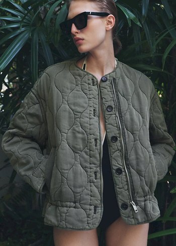 zara zw collection şişme ceket