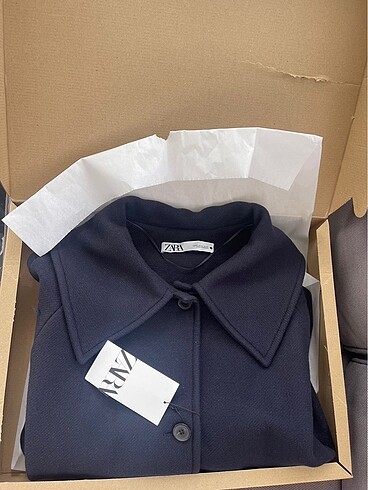 zara zw collection yünlü kaban