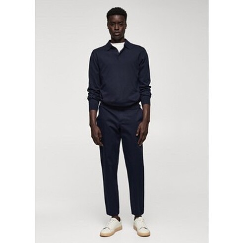 42 Beden Mango Man Slim Fit Esnek Pamuklu Pantolon