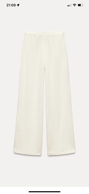 zara yumuşak filli pantolon
