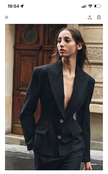zara zw collection blazer ceket