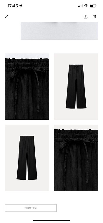 Zara zara dokulu pantolon
