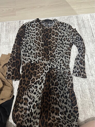 Bersha leopar elbise