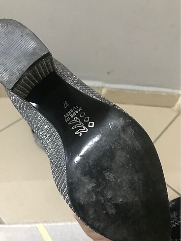 Simli topuklu ayakkabı - Görsel 3