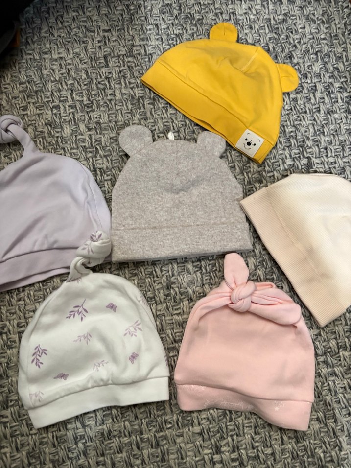 Gri Nakışlı Örgü Çocuk Bere - Görsel 2