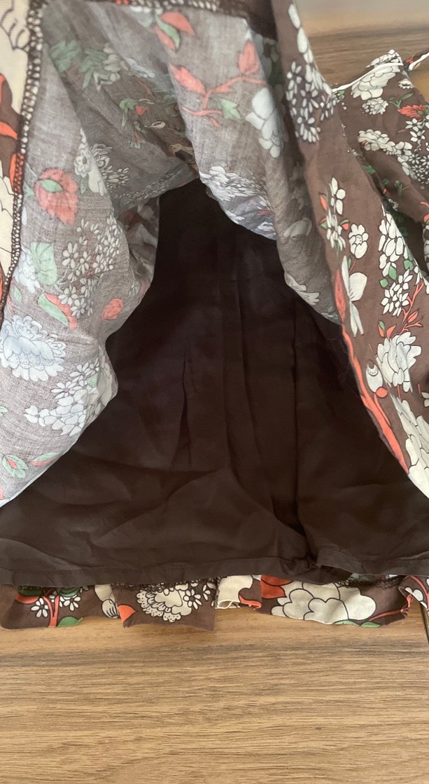 Bohem Çiçekli Midi Etek - Görsel 3