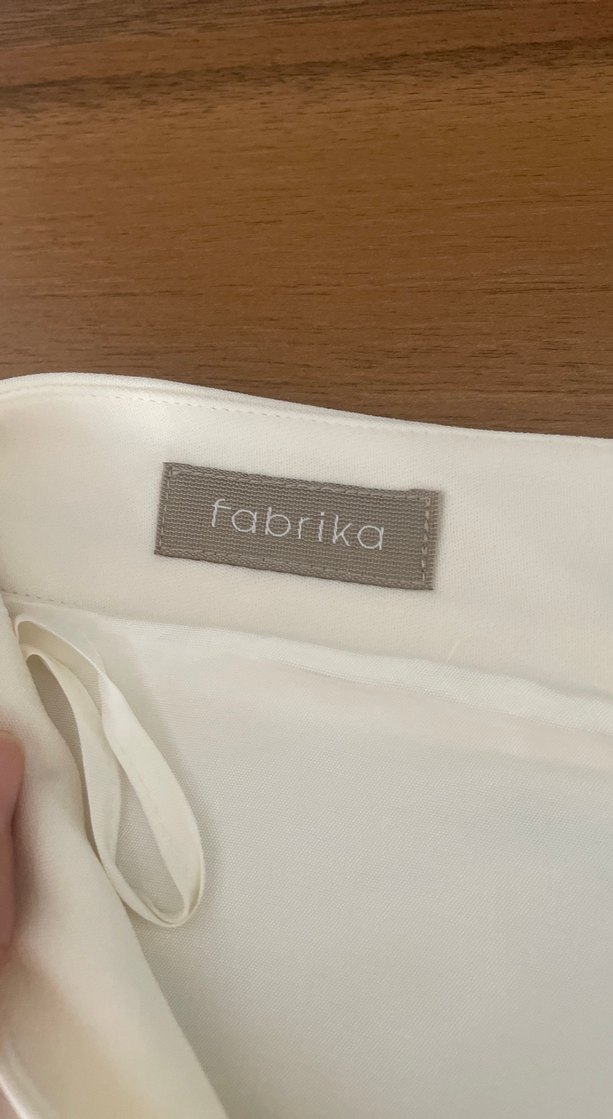 Beyaz Midi Kadın Etek - Görsel 4