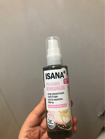 Isana Yüz Temizleme Yağı