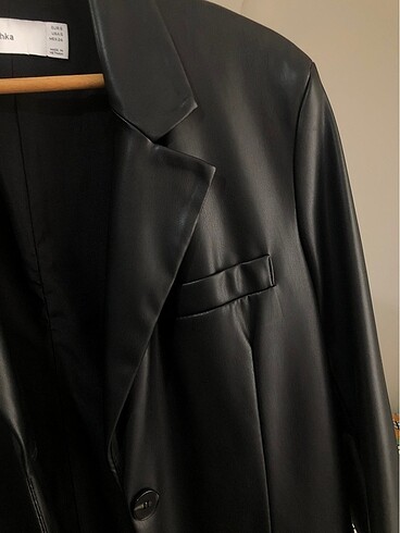 s Beden Bershka Deri Blazer
