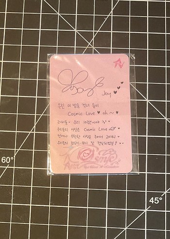 Diğer Red velvet joy photocard satış