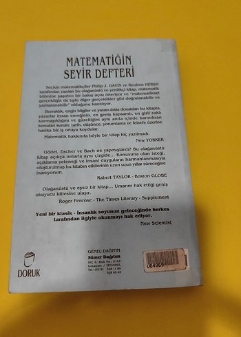 Matematiğin Seyir Defteri - Philip J. Davis - Görsel 3