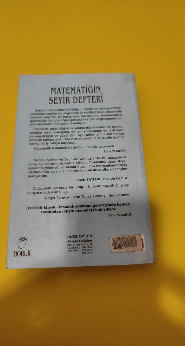Matematiğin Seyir Defteri - Philip J. Davis - Görsel 3