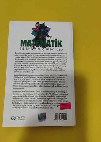 Matematik Bilimlerin Çimentosu Kitabı - Görsel 3
