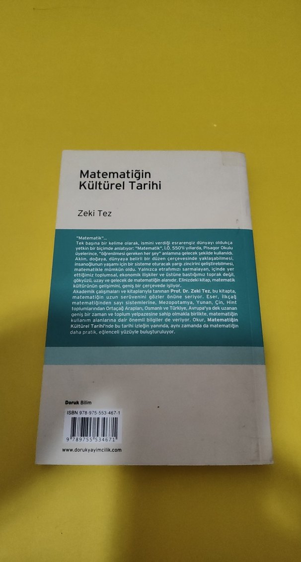 Matematiğin Kültürel Tarihi - Zeki Tez - Görsel 3