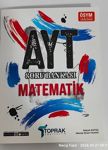 Toprak Ayt Matematik Soru Bankası