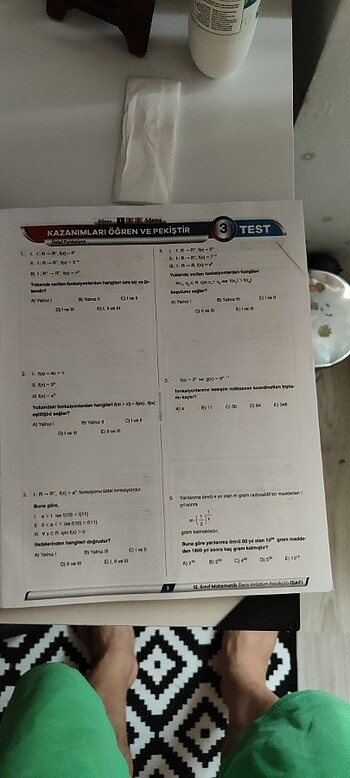  Beden Renk 12 matematik Miray fasikül set