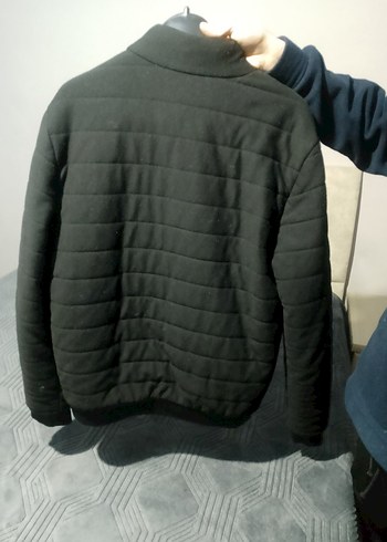 Siyah Fermuarlı Erkek Streetwear Mont - Görsel 2