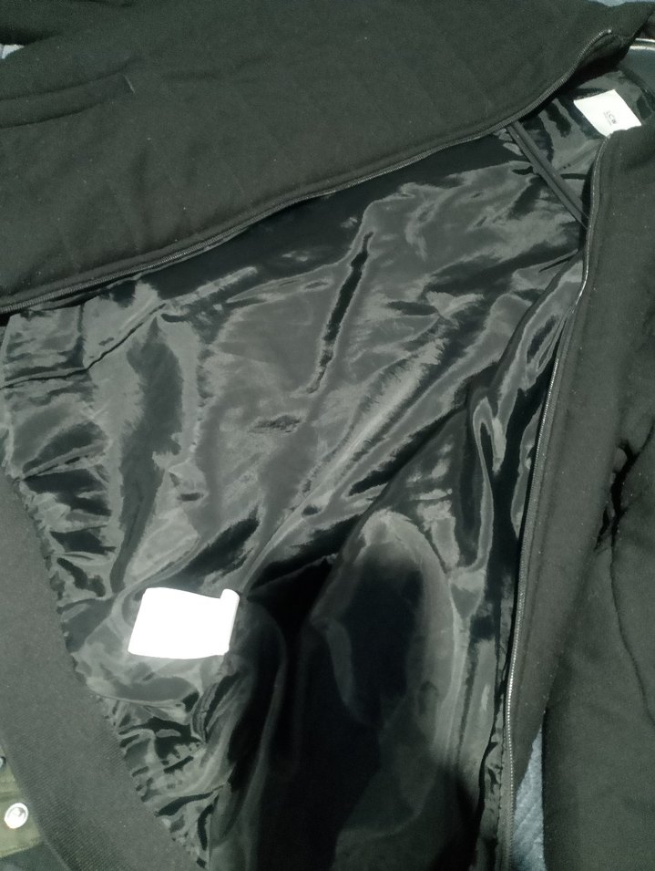 Siyah Fermuarlı Erkek Streetwear Mont - Görsel 4