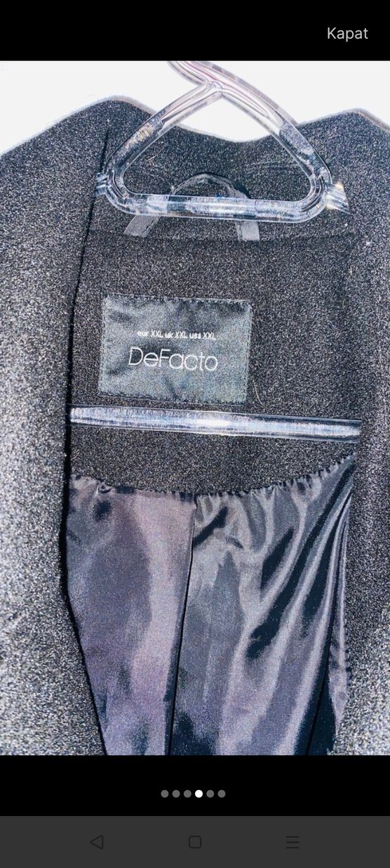 Siyah Klasik Kaban - Görsel 2