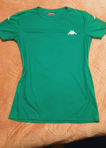 Kadın Yeşil Kısa Kollu Spor Tişört - Görsel 5