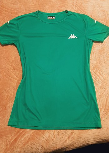 Kadın Yeşil Kısa Kollu Spor Tişört - Görsel 2