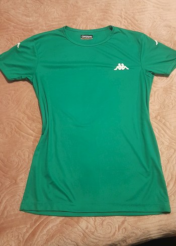 Kadın Yeşil Kısa Kollu Spor Tişört - Görsel 3