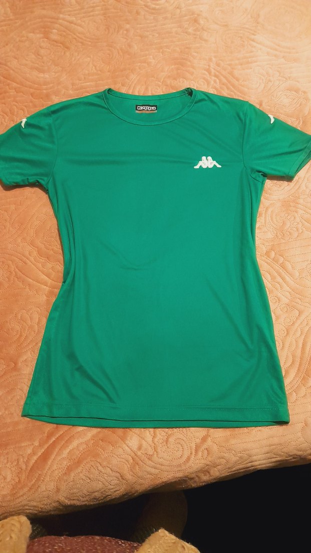 Kadın Yeşil Kısa Kollu Spor Tişört - Görsel 2