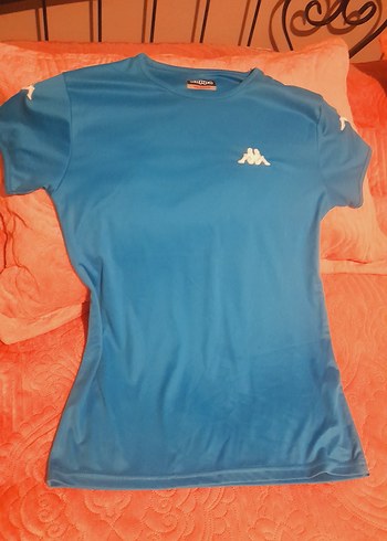 Mavi Kappa Kısa Kollu Spor Tişört - Görsel 3